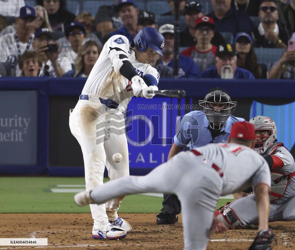 Baseball: Reds vs. Dodgers