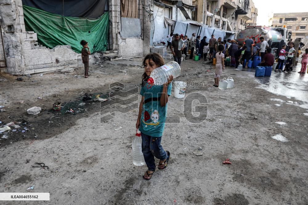 Unprecedented Water Crisis in Gaza