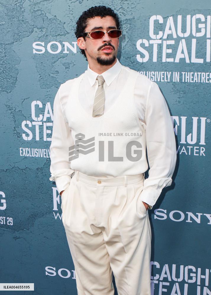 New York Premiere Of Columbia Pictures' 'Caught Stealing'