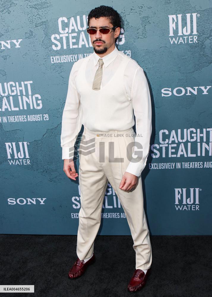 New York Premiere Of Columbia Pictures' 'Caught Stealing'