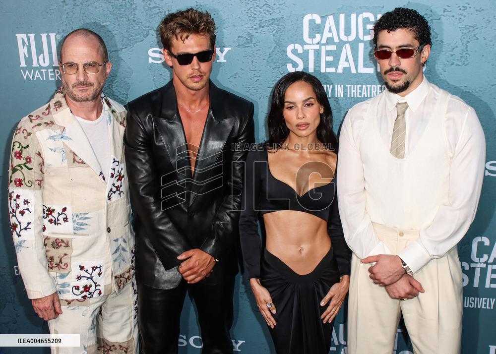 New York Premiere Of Columbia Pictures' 'Caught Stealing'