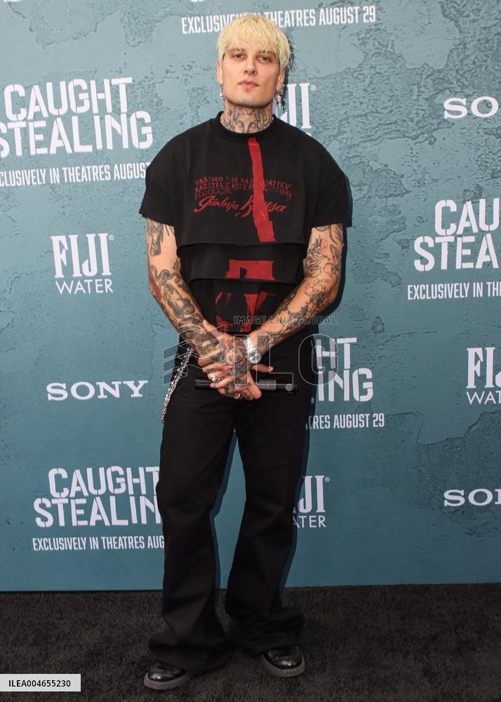 New York Premiere Of Columbia Pictures' 'Caught Stealing'