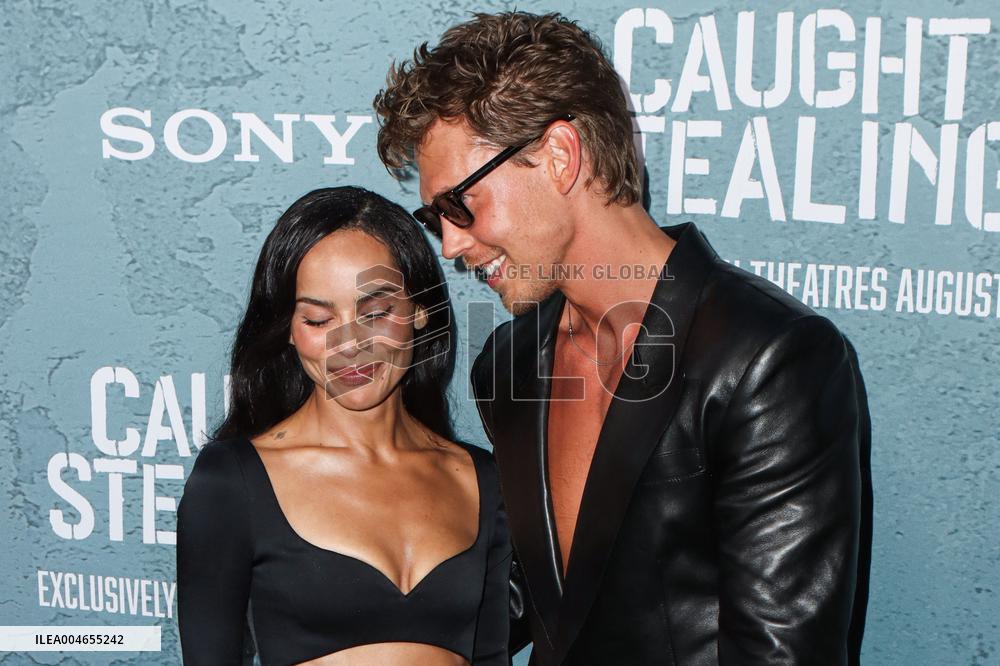 New York Premiere Of Columbia Pictures' 'Caught Stealing'