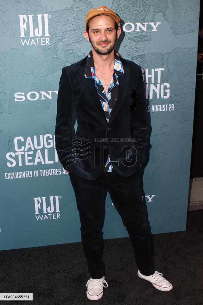 New York Premiere Of Columbia Pictures' 'Caught Stealing'