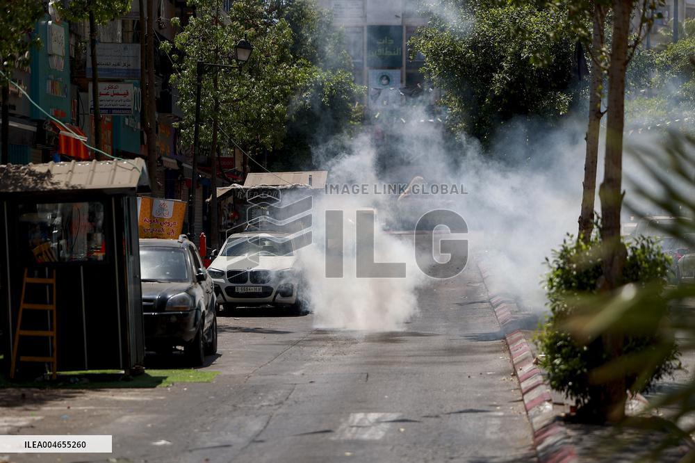 Israeli Raid in Ramallah