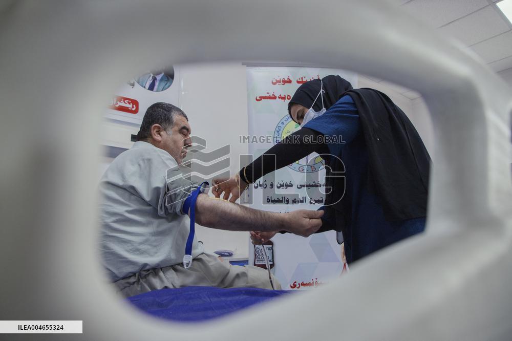 Blood Donation in Bardarash Iraq