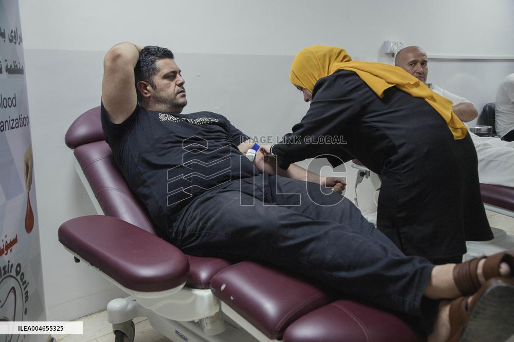 Blood Donation in Bardarash Iraq