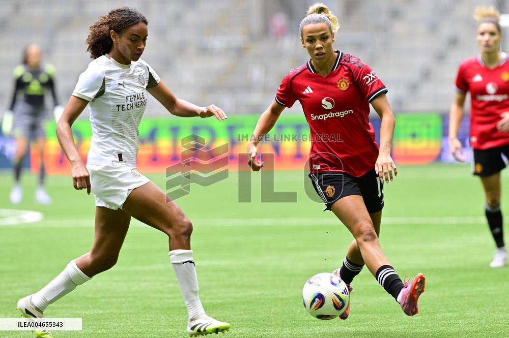 CHAMPIONS LEAGUE QUALIFYING MANCHESTER UNITED - PSV EINDHOVEN