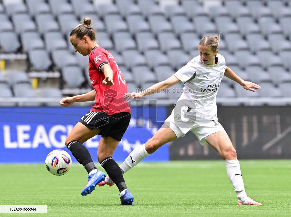 CHAMPIONS LEAGUE QUALIFYING MANCHESTER UNITED - PSV EINDHOVEN