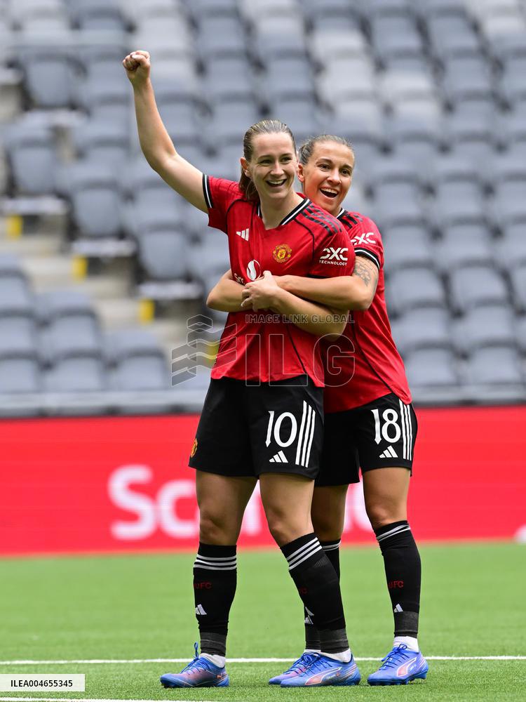 CHAMPIONS LEAGUE QUALIFYING MANCHESTER UNITED - PSV EINDHOVEN