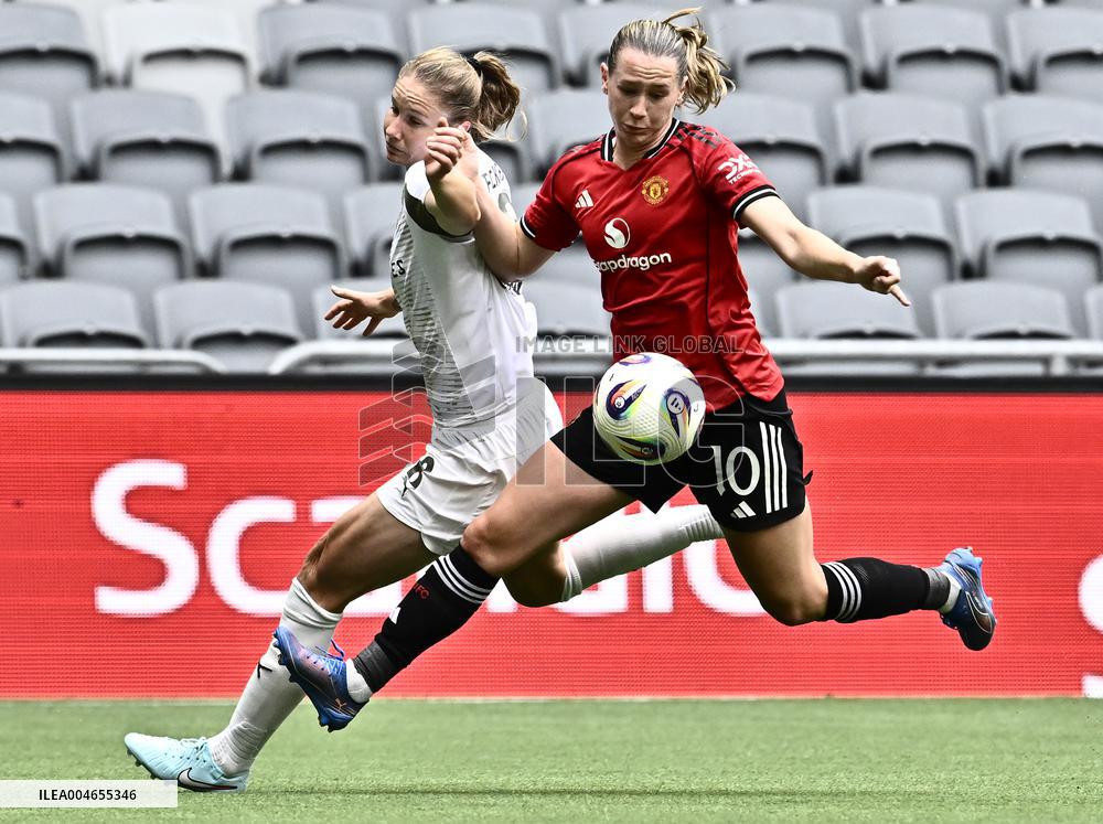 CHAMPIONS LEAGUE QUALIFYING MANCHESTER UNITED - PSV EINDHOVEN