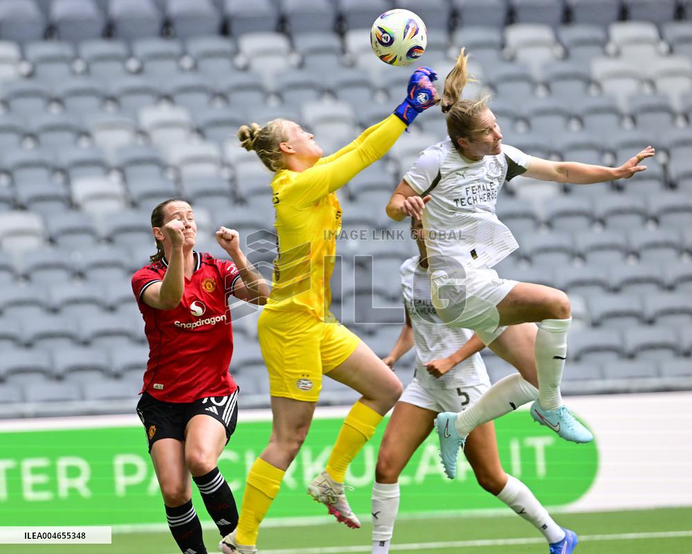 CHAMPIONS LEAGUE QUALIFYING MANCHESTER UNITED - PSV EINDHOVEN
