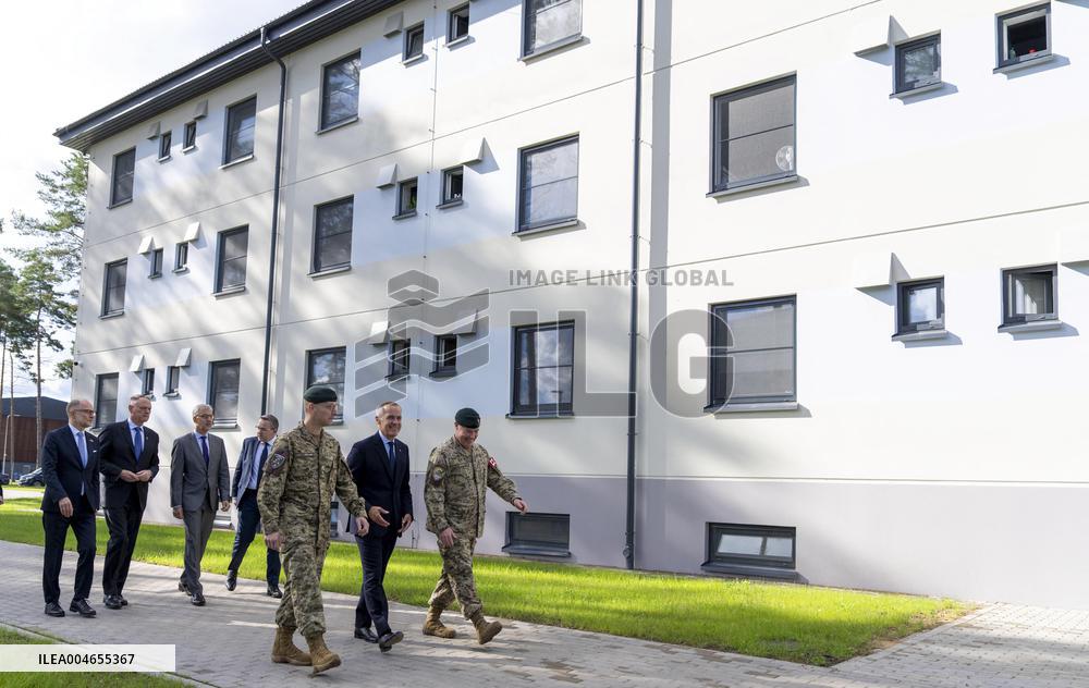 PM Mark Carney Visits Adazi Military Base - Germany