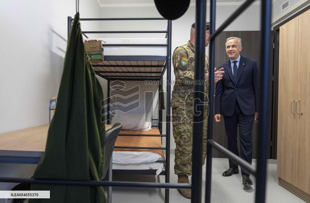 PM Mark Carney Visits Adazi Military Base - Germany