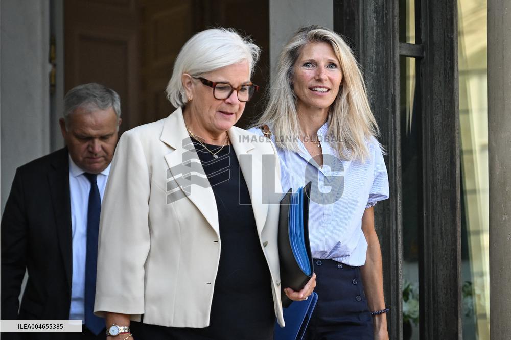 Council of Ministers at the Elysee Palace - Paris