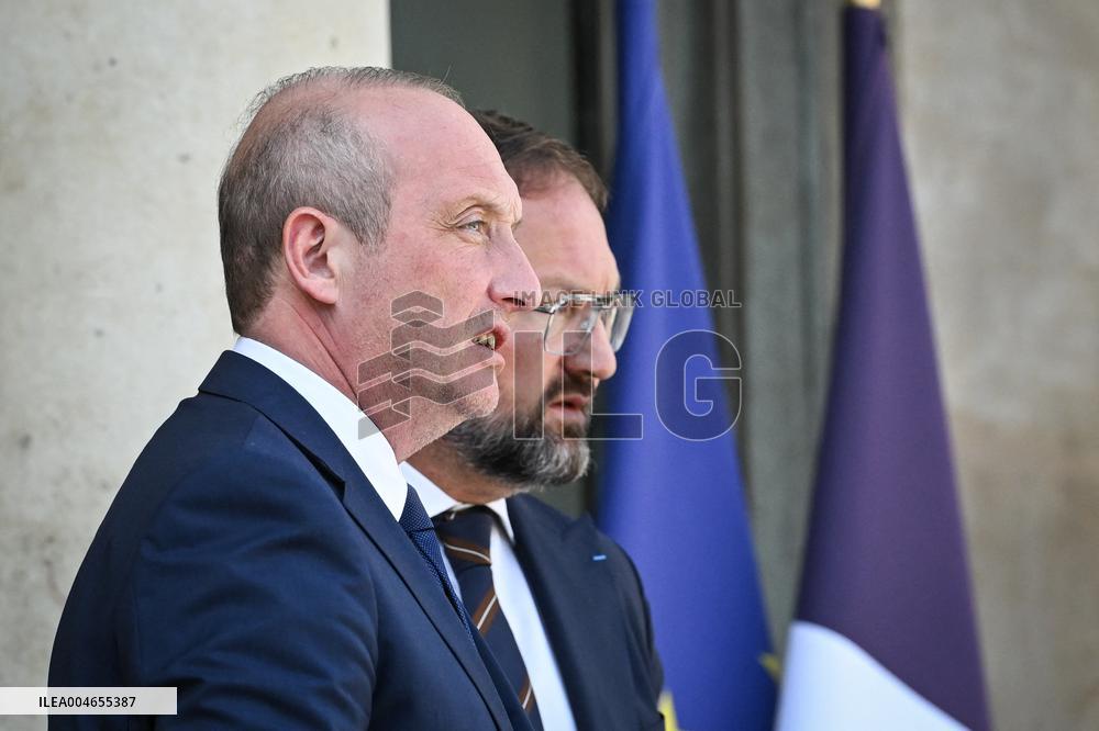 Council of Ministers at the Elysee Palace - Paris