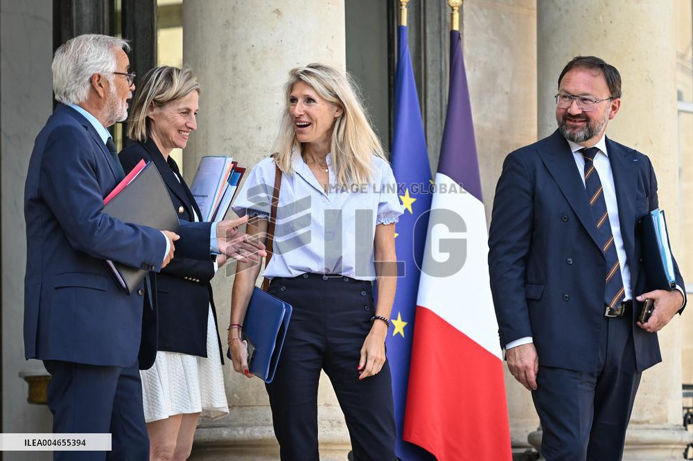 Council of Ministers at the Elysee Palace - Paris