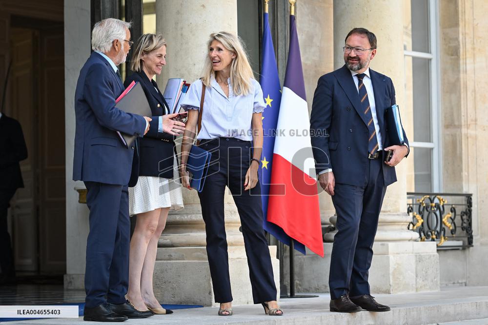 Council of Ministers at the Elysee Palace - Paris