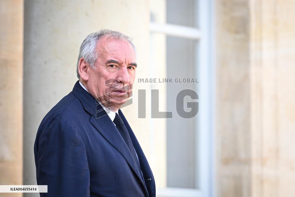 Council of Ministers at the Elysee Palace - Paris
