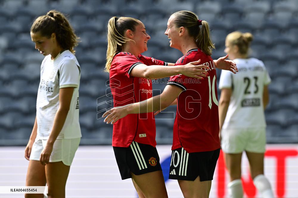 CHAMPIONS LEAGUE QUALIFYING MANCHESTER UNITED - PSV EINDHOVEN