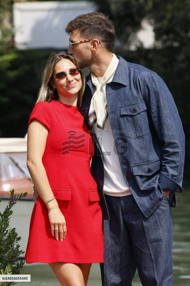 VENICE - Arrival Beatrice Valli, Marco Fantini MP