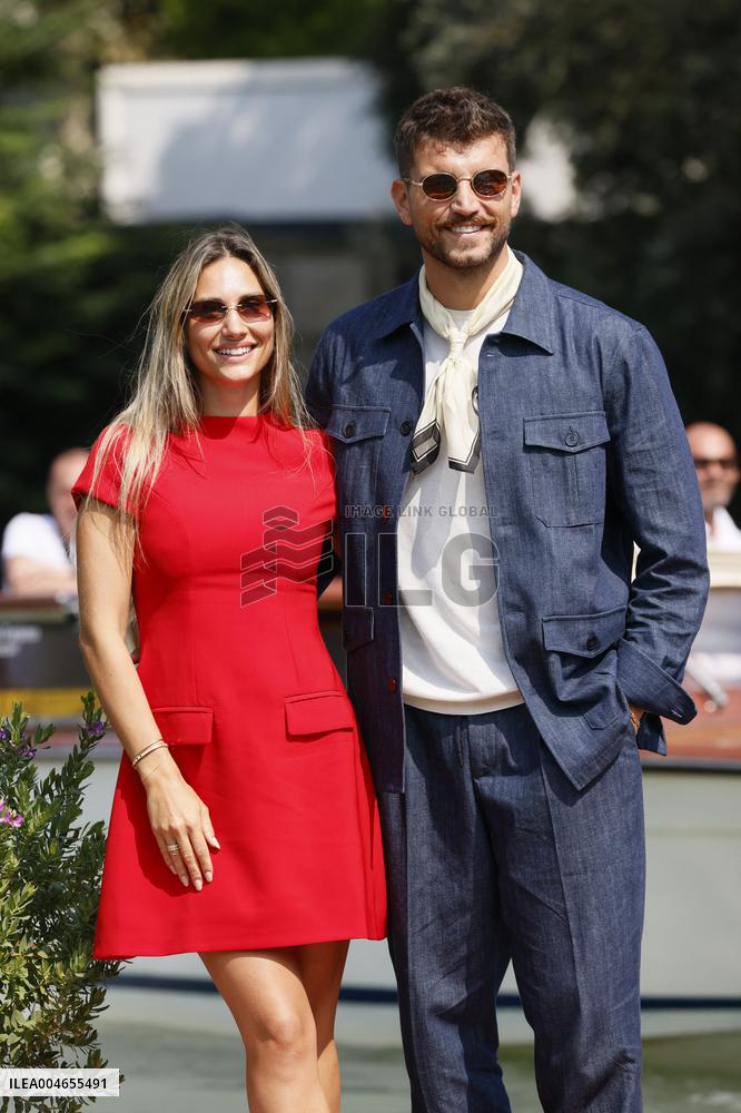 VENICE - Arrival Beatrice Valli, Marco Fantini MP