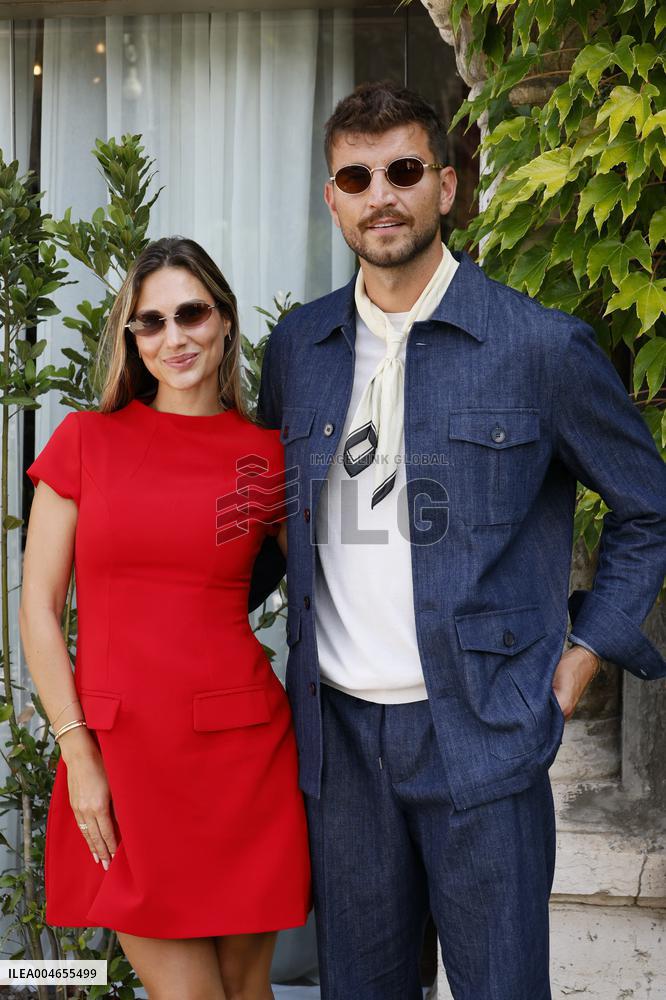 VENICE - Arrival Beatrice Valli, Marco Fantini MP