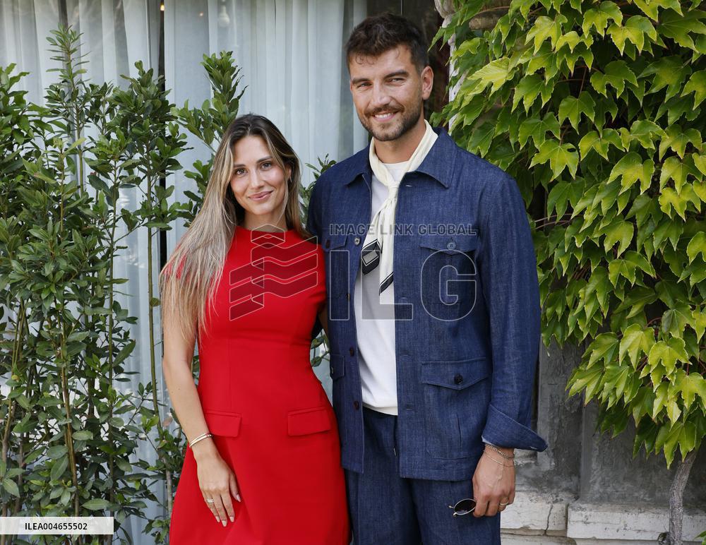 VENICE - Arrival Beatrice Valli, Marco Fantini MP