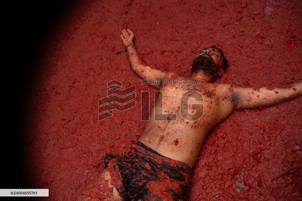 Celebration of the Tomatina de Buñol (Valencia) 2025