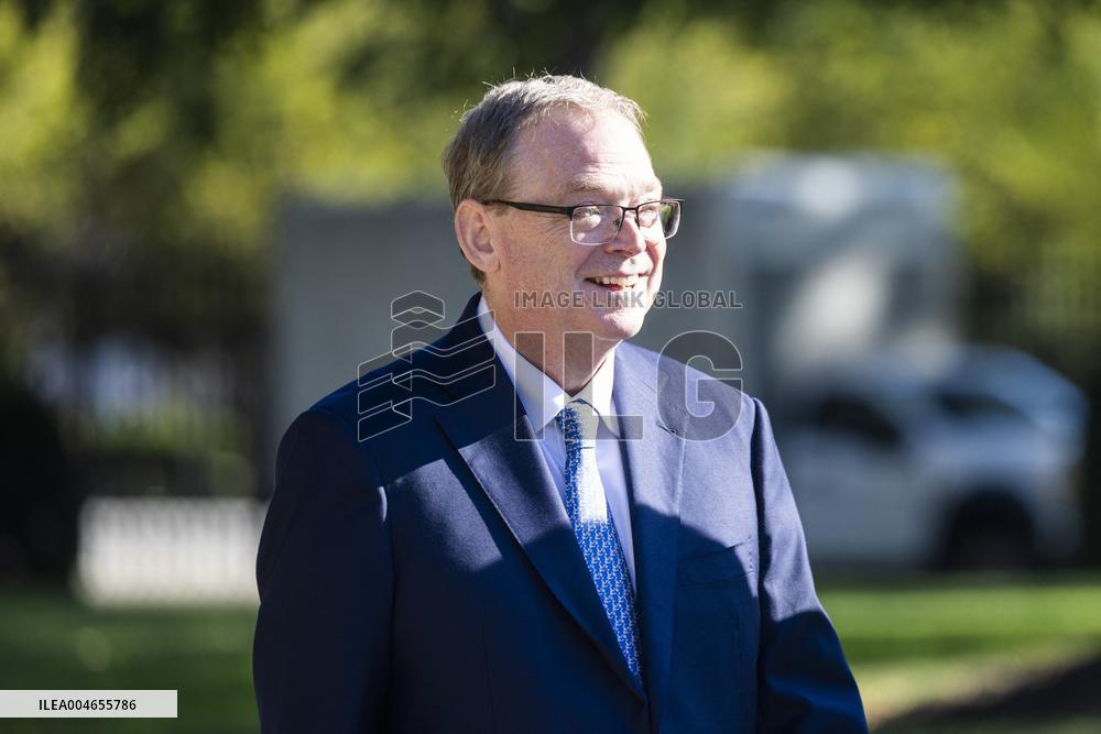Director of the National Economic Council Kevin Hassett speaks at White House