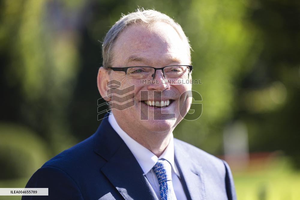 Director of the National Economic Council Kevin Hassett speaks at White House