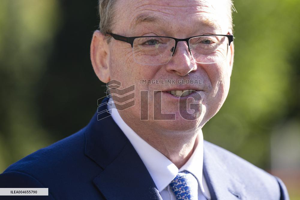 Director of the National Economic Council Kevin Hassett speaks at White House