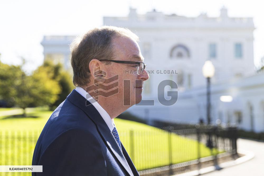 Director of the National Economic Council Kevin Hassett speaks at White House