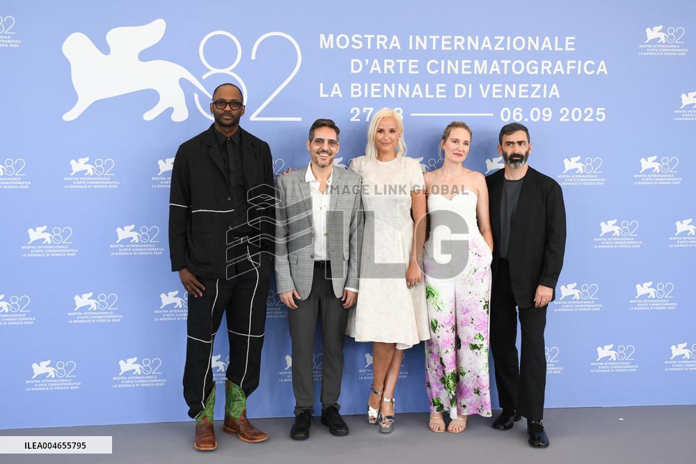 Venice Orizzonti Jury Photocall AM