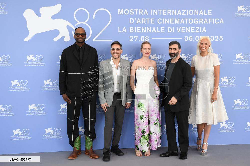 Venice Orizzonti Jury Photocall AM
