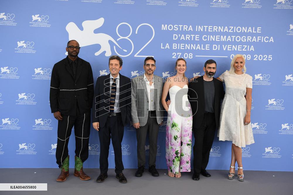 Venice Orizzonti Jury Photocall AM