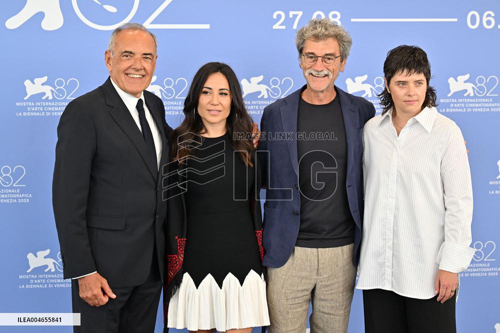 Venice Luigi de Laurentiis Jury Photocall AM