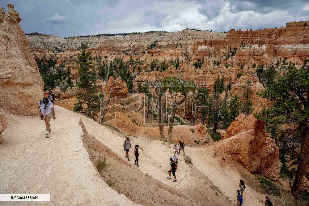 Illustration - Bryce Canyon is a National Park - USA