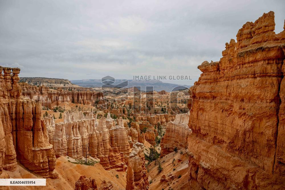 Illustration - Bryce Canyon is a National Park - USA