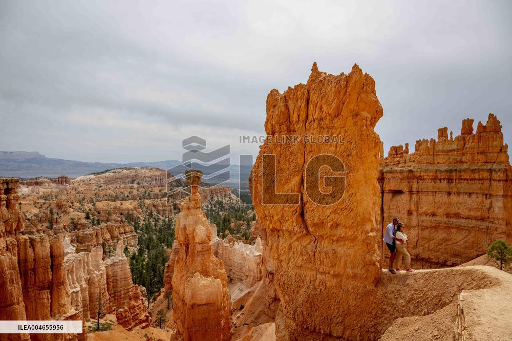 Illustration - Bryce Canyon is a National Park - USA