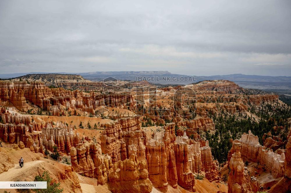 Illustration - Bryce Canyon is a National Park - USA