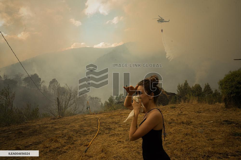 Situation 2 in Pobra Do Brollón Fire Cancelled - Spain