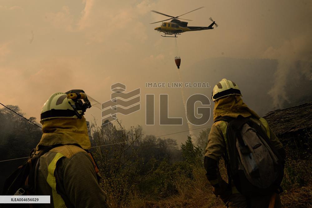 Situation 2 in Pobra Do Brollón Fire Cancelled - Spain