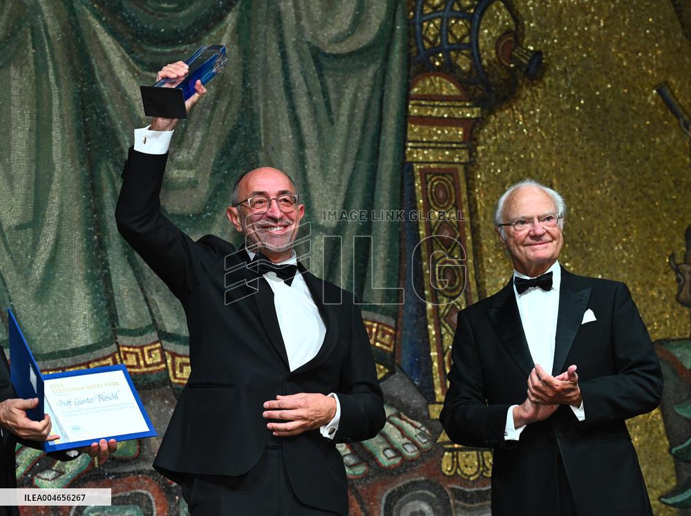 THE ROYAL COUPLE ATTENDS THE STOCKHOLM WATER PRIZE