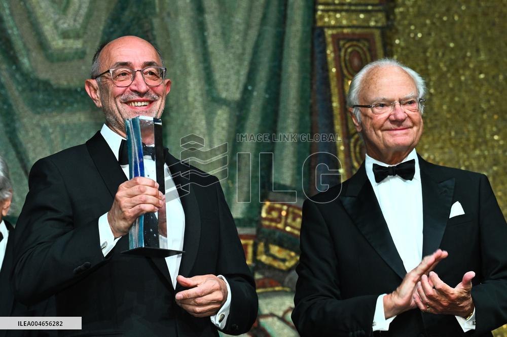 THE KING COUPLE ATTEND THE STOCKHOLM WATER PRIZE