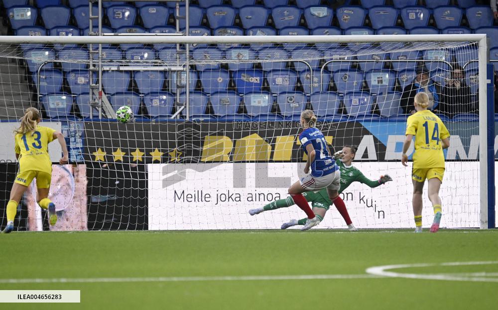 Jalkapallo: HJK aloittaa naisten Mestarien liigan kotiturnauksensa kohtaamalla Vålerengan