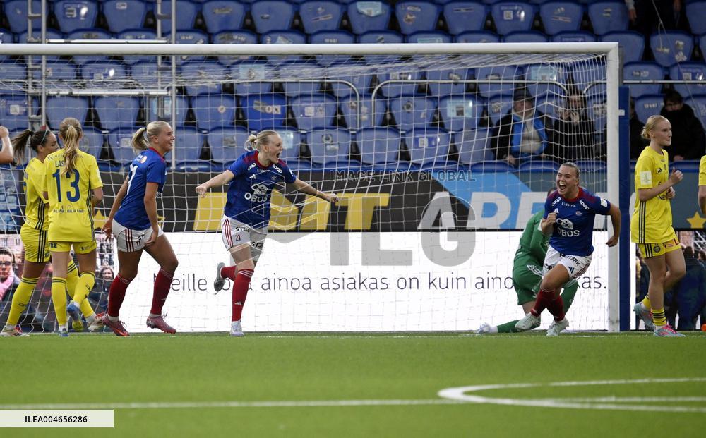 Jalkapallo: HJK aloittaa naisten Mestarien liigan kotiturnauksensa kohtaamalla Vålerengan