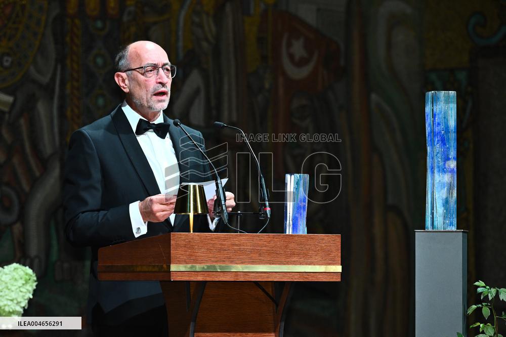 THE ROYAL COUPLE ATTENDS THE STOCKHOLM WATER PRIZE