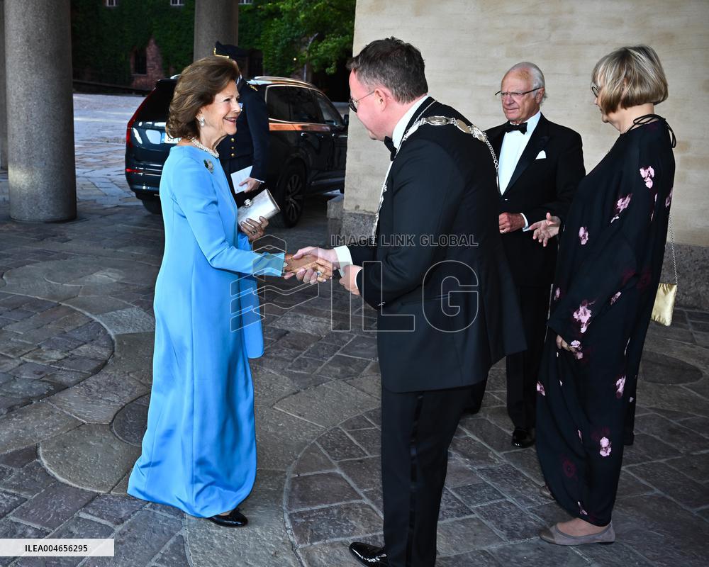 THE SWEDISH ROYAL COUPLE ATTENDS THE STOCKHOLM WATER PRIZE