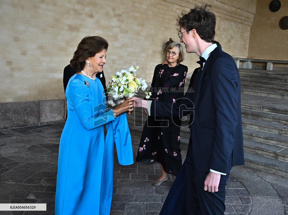 THE SWEDISH ROYAL COUPLE ATTENDS THE STOCKHOLM WATER PRIZE